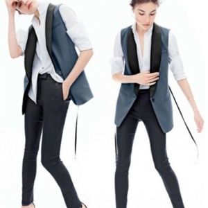 JCrew Collection Tuxedo Vest NWT 8